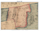 Hatfield, Massachusetts 1860 Old Town Map Custom Print - Hampshire Co.