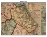 Marshfield, Massachusetts 1857 Old Town Map Custom Print - Plymouth Co.