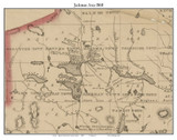 Jackman Area, Maine 1860 Old Town Map Custom Print - Somerset Co.