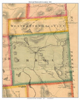 Errol and Wenworth's Location, New Hampshire 1861 Old Town Map Custom Print - Coos Co.