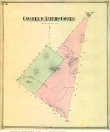 Goshen Gore and Harris Gore, Vermont 1873 Old Town Map Reprint - Washington Co.