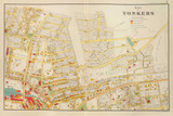 Yonkers - Sheet 1, New York 1893 - Old Town Map Reprint - Westchester Co. Atlas 5