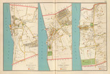Hastings, Dobbs Ferry, and Irvington Villages, New York 1893 - Old Town Map Reprint - Westchester Co. Atlas 21