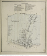 Costantia Village, New York 1867 - Old Town Map Reprint - Oswego Co. Costantia Village, New York 1867 - Old Town Map Reprint - Oswego Co.
