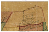 McIntyre Township, Pennsylvania 1861 Old Town Map Custom Print - Lycoming Co.