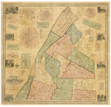 Franklin County Pennsylvania 1858 Copy 1 - Old Map Reprint