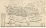 Schuylkill County Pennsylvania 1855 - Old Map Reprint