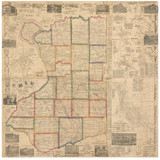 Erie County New York 1855 - Old Map Reprint