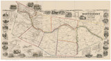 Montgomery County New York 1853 - Old Map Reprint