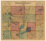 Codington County South Dakota 1898 - Old Map Reprint
