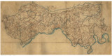 Henrico County Virginia 1864 - Old Map Reprint