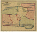 Rockbridge County Virginia 1860 - Old Map Reprint