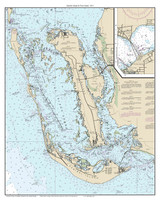 Sanibel Island & Pine Island 2015 - Florida 80,000 Scale Custom Chart
