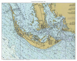 Sanibel Island 1980 - Florida 80,000 Scale Custom Chart