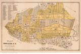 Charleston 1891 Simons & Huger - Old Map Reprint - South Carolina Cities