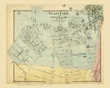 Johnston, Plain Farm & Silver Lake, Rhode Island 1870 - Old Town Map Reprint