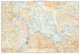 Lake Winnipesaukee & Environs 1928 - Custom USGS Old Topo Map - New Hampshire