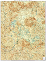Lake Winnipesaukee Area 1909-1931 - Custom USGS Old Topo Map - New Hampshire