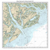 Hilton Head and St Helena Island 2013 - South Carolina 80,000 Scale Custom Chart