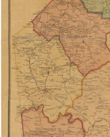 Precinct 3, Minorsville, Skinnerburg, Stamping Ground - Scott County, Kentucky 1879 Old Town Map Custom Print - Scott Co.