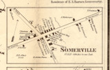 Somerville, New York 1858 Old Town Map Custom Print - St. Lawrence Co.