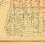 Sherman, Iowa 1884 Old Town Map Custom Print - Monona Co.