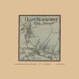 East Blackstone Village, Blackstone Massachusetts 1857 Old Town Map Custom Print - Worcester Co.