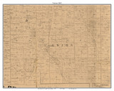 Union, Indiana 1863 Old Town Map Custom Print - St. Joseph Co.