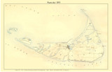 Nantucket 1893 - Custom USGS Old Topo Map - Massachusetts Nantucket 1893 - Custom USGS Old Topo Map - Massachusetts