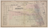 Albany City, Albany Co., New York 1866 - Old Town Map Reprint - Albany & Schenectady Cos. Atlas Albany City, Albany Co., New York 1866 - Old Town Map Reprint - Albany & Schenectady Cos. Atlas