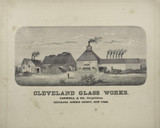 Cleveland Glass Company, New York 1867 - Old Town Map Reprint - Oswego Co. Cleveland Glass Company, New York 1867 - Old Town Map Reprint - Oswego Co.