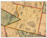 Fairfield, Vermont 1857 Old Town Map Custom Print - Franklin Co.
