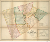 Norton 1855 - Old Map  Bristol County - Massachusetts Cities Other