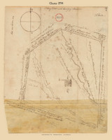 Chester, Massachusetts 1794 Old Town Map Reprint - Roads Place Names  Massachusetts Archives Chester, Massachusetts 1794 Old Town Map Reprint - Roads Place Names  Massachusetts Archives