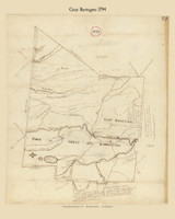 Great Barrington, Massachusetts 1794 Old Town Map Reprint - Roads Place Names  Massachusetts Archives Great Barrington, Massachusetts 1794 Old Town Map Reprint - Roads Place Names  Massachusetts Archives