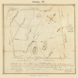 Hubbardston, Massachusetts 1795 Old Town Map Reprint - Roads Place Names  Massachusetts Archives