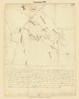 Leominster, Massachusetts 1795 Old Town Map Reprint - Roads Place Names Massachusetts Archives