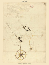 Lynn, Massachusetts 1795 Old Town Map Reprint - Roads Place Names  Massachusetts Archives Lynn, Massachusetts 1795 Old Town Map Reprint - Roads Place Names  Massachusetts Archives