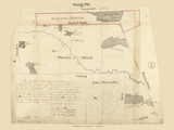 Otisfield, Maine 1795 Old Town Map Reprint - Roads Place Names Massachusetts Archives