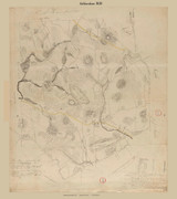 Ashburnham, Massachusetts 1830 Old Town Map Reprint - Roads Place Names Massachusetts Archives