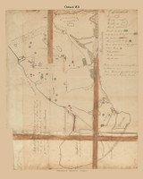 Chilmark, Massachusetts 1831 Old Town Map Reprint - Roads Place Names Massachusetts Archives