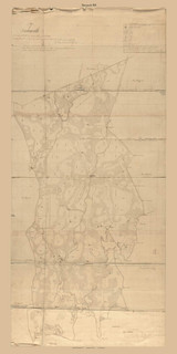 Dartmouth, Massachusetts 1831 Old Town Map Reprint - Roads Homeowner Names Place Names Massachusetts Archives
