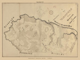 Marshfield (Digitally Restored), Massachusetts 1831 Old Town Map Reprint - Roads Place Names Massachusetts Archives