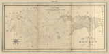 Rowley, Massachusetts 1830 Old Town Map Reprint - Roads Place Names Massachusetts Archives