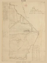 Russell, Massachusetts 1831 Old Town Map Reprint - Roads Place Names - Massachusetts Archives