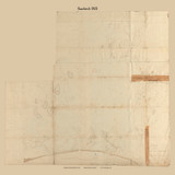 Sandwich, Massachusetts 1831 Old Town Map Reprint - Roads Place Names Massachusetts Archives