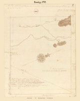 Bowdoin, Maine 1795 Old Town Map Reprint - Roads Place Names  Massachusetts Archives Bowdoin, Maine 1795 Old Town Map Reprint - Roads Place Names  Massachusetts Archives