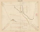 Buckfield, Massachusetts 1795 Old Town Map Reprint - Roads Place Names  Massachusetts Archives