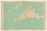 Martha's Vineyard 1904 George H. Walker - Old Map Custom Print 1-Town