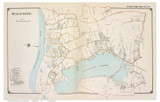 Halesite - Huntington, New York 1917 Old Map Reprint - Suffolk Co. North Vol. 1 - 16